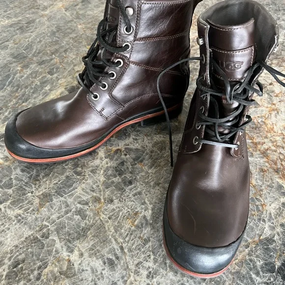 UGG | Shoes | Ugg Mens Waterproof Boots Size 3m | Poshmark display picture 1